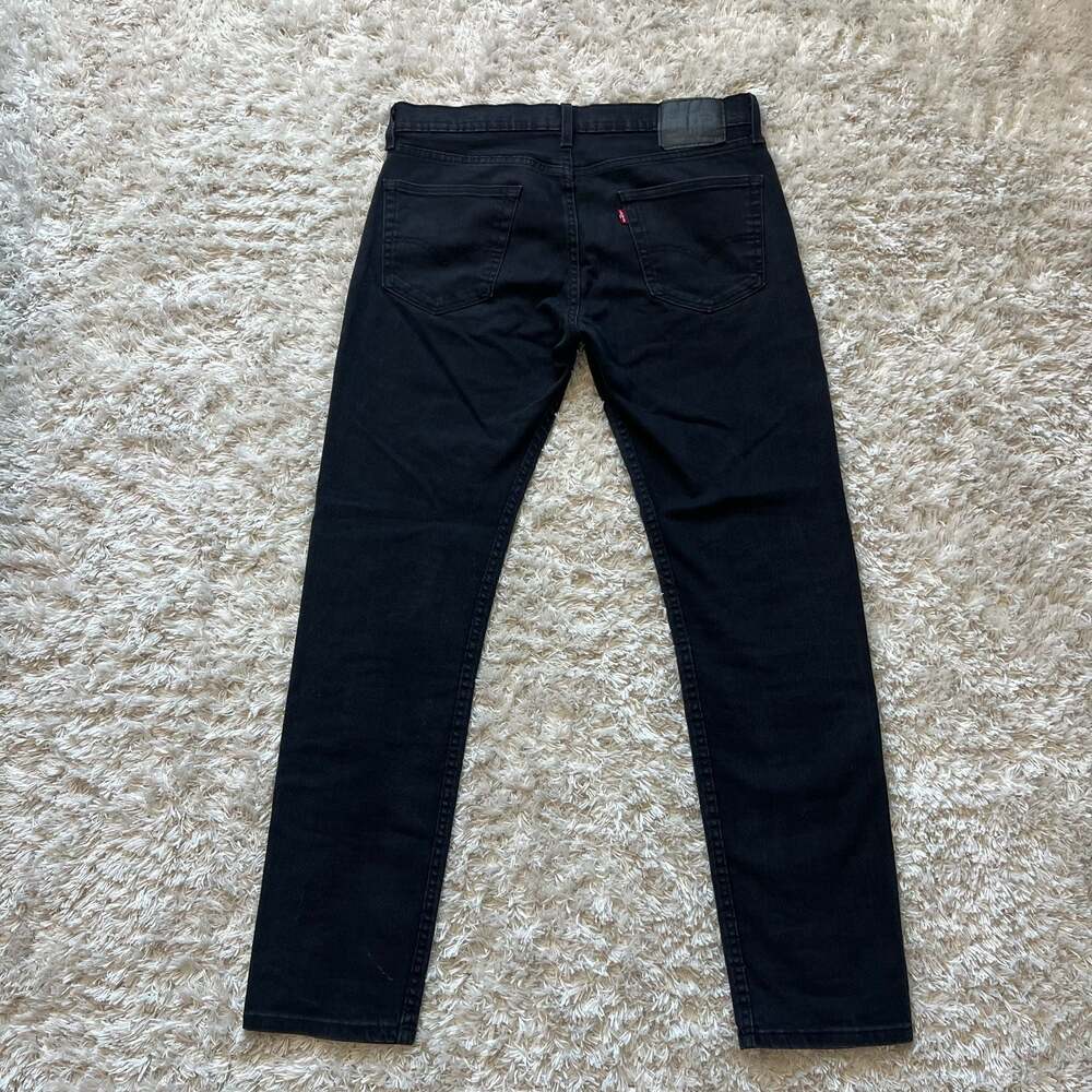 Levi's 502 Regular Taper Fit Men's Jeans in Black 33x34
